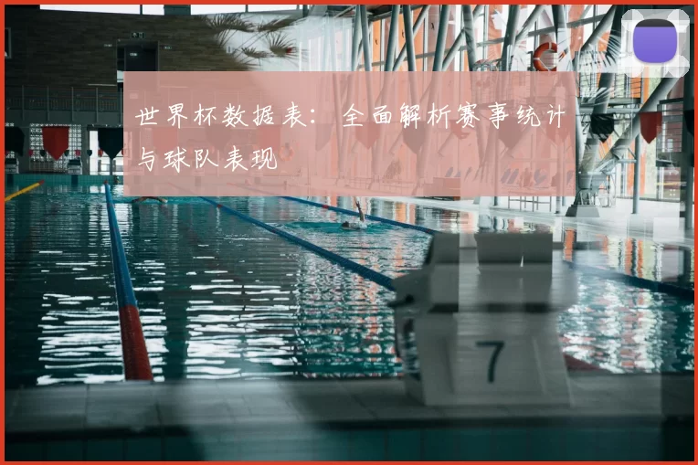 世界杯数据表：全面解析赛事统计与球队表现